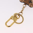 LOUIS VUITTON Monogram Porte Cles Christmas Teddy Bear Charm M63758 Auth 182940M-7