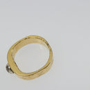 LOUIS VUITTON Berg Nanogram Ring metal Gold M00210 LV Auth 182944A-10