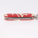 LOUIS VUITTON Monogram LV x Supreme Pocket Knife Key Chain MP2070 Auth 182946A-7