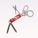 LOUIS VUITTON Monogram LV x Supreme Pocket Knife Key Chain MP2070 Auth 182946A-16