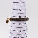 LOUIS VUITTON Monogram Brass Keep It Twice Bracelet M6640E LV Auth 182947M-15
