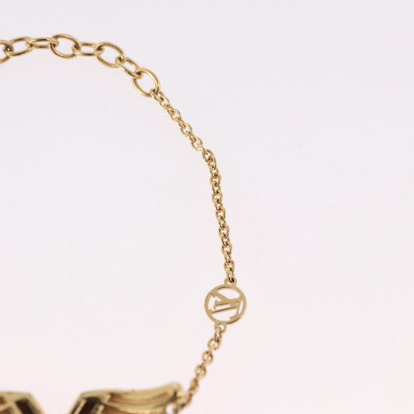 LOUIS VUITTON Brassley Essential V California Armband Goud M69580 Auth 182949M