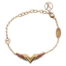 LOUIS VUITTON Brassley Essential V California Armband Goud M69580 Auth 182949M-13
