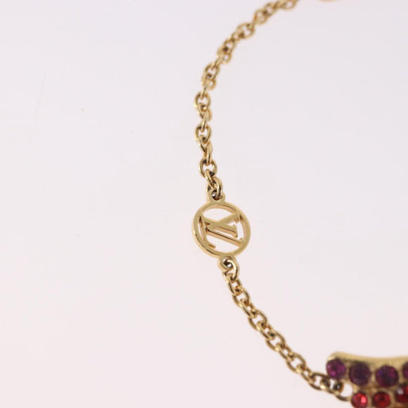 LOUIS VUITTON Brassley Essential V California Armband Goud M69580 Auth 182949M