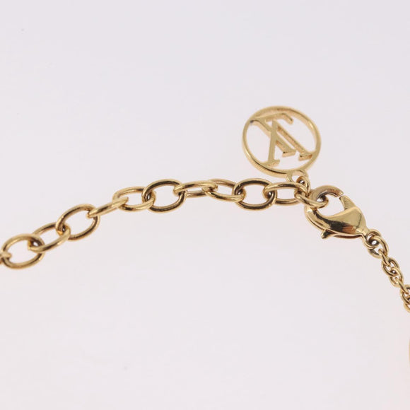 LOUIS VUITTON Brassley Essential V California Armband Goud M69580 Auth 182949M