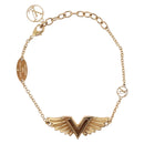 LOUIS VUITTON Brassley Essential V California Armband Goud M69580 Auth 182949M-6