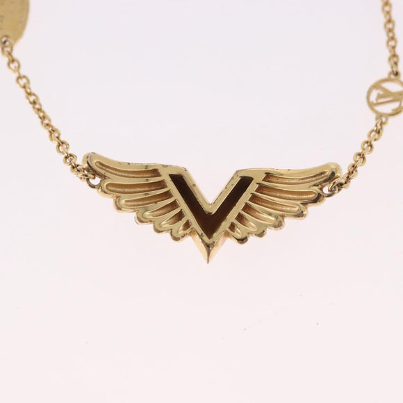 LOUIS VUITTON Brassley Essential V California Armband Goud M69580 Auth 182949M