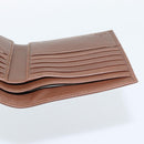 GUCCI GG Canvas Compact Wallet Beige Auth 182952M-18