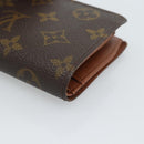 LOUIS VUITTON Monogram Porte Monnaie Billets Viennois M61663 LV Auth 182956-15