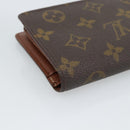 LOUIS VUITTON Monogram Porte Monnaie Billets Viennois M61663 LV Auth 182956-16