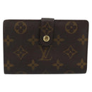 LOUIS VUITTON Monogram Porte Monnaie Billets Viennois M61663 LV Auth 182956-13