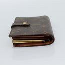 LOUIS VUITTON Monogram Porte Monnaie Billets Viennois M61663 LV Auth 182956-4