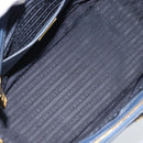 PRADA Galleria Handtasche Saffiano-Leder 2-Wege Blau Gold Original 182959A-20
