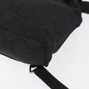 GUCCI GG Canvas Backpack Black Silver 003 0242 Auth 182962A-17