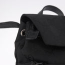 GUCCI GG Canvas Backpack Black Silver 003 0242 Auth 182962A-9