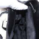 GUCCI GG Canvas Backpack Black Silver 003 0242 Auth 182962A-24