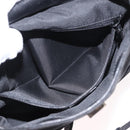 GUCCI GG Canvas Backpack Black Silver 003 0242 Auth 182962A-26