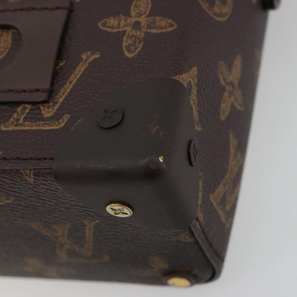 LOUIS VUITTON Monogram Vertical Box Trunk Shoulder Bag M59664 LV Auth 182968M