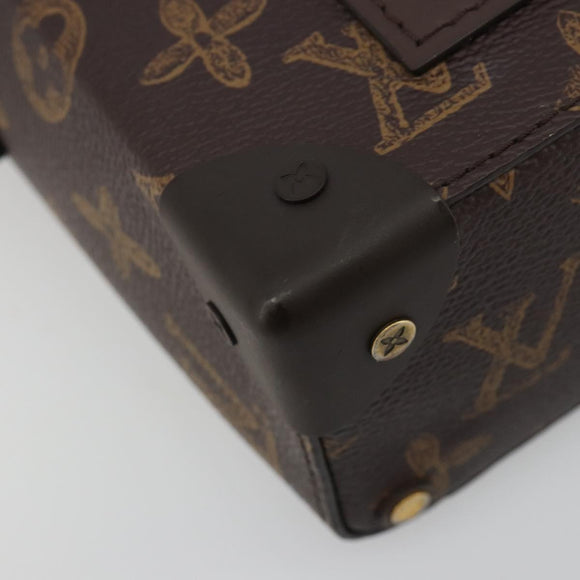 LOUIS VUITTON Monogram Vertical Box Trunk Shoulder Bag M59664 LV Auth 182968M