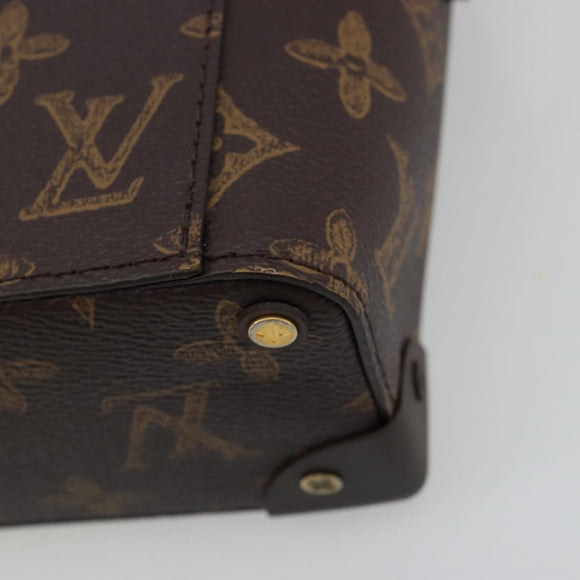 LOUIS VUITTON Monogram Vertical Box Trunk Shoulder Bag M59664 LV Auth 182968M