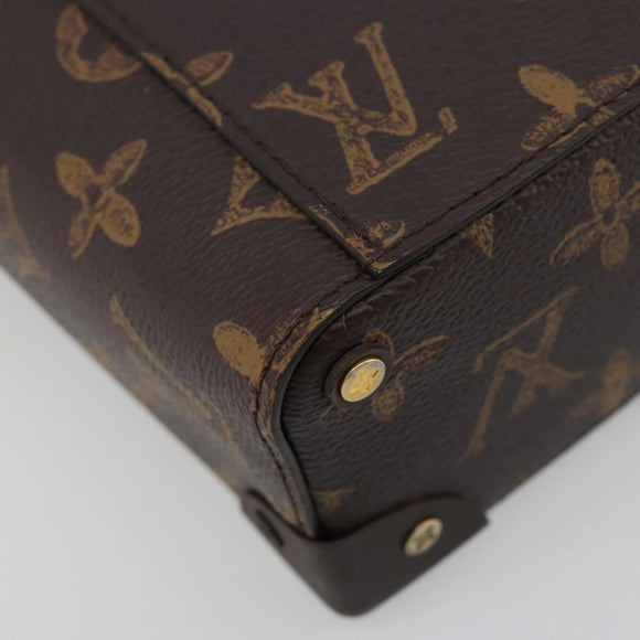 LOUIS VUITTON Monogram Vertical Box Trunk Shoulder Bag M59664 LV Auth 182968M