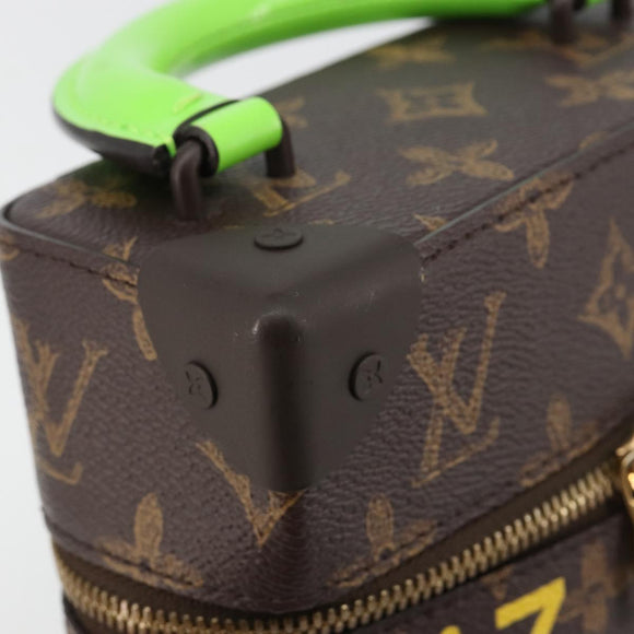 LOUIS VUITTON Monogram Vertical Box Trunk Shoulder Bag M59664 LV Auth 182968M