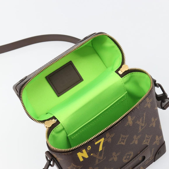 LOUIS VUITTON Monogram Vertical Box Trunk Shoulder Bag M59664 LV Auth 182968M