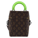 LOUIS VUITTON Monogram Vertical Box Trunk Shoulder Bag M59664 LV Auth 182968M-3