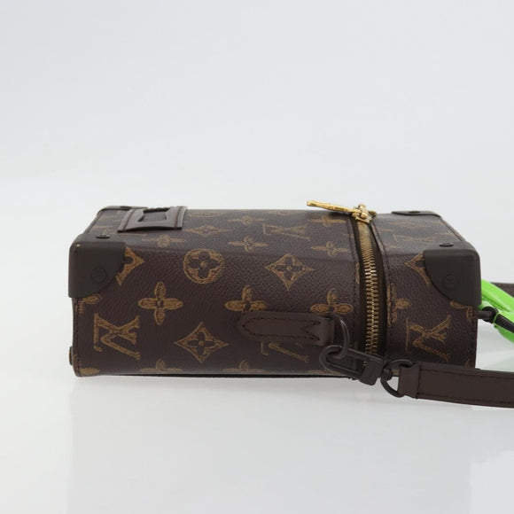 LOUIS VUITTON Monogram Vertical Box Trunk Shoulder Bag M59664 LV Auth 182968M
