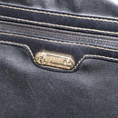 FENDI Zucca Canvas Hand Bag Black Brown Auth 182969V-22