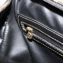 FENDI Zucca Canvas Handtasche Schwarz Braun Auth 182969V-25