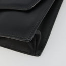 PRADA Electra Studs Shoulder Bag Leather Black Silver Auth 182970V-9