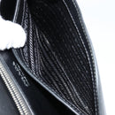 PRADA Electra Studs Shoulder Bag Leather Black Silver Auth 182970V-26