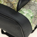 GUCCI GG Supreme Backpack PVC Beige Silver 406370 Auth 182971SM-17