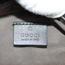 GUCCI GG Supreme Backpack PVC Beige Silver 406370 Auth 182971SM-24