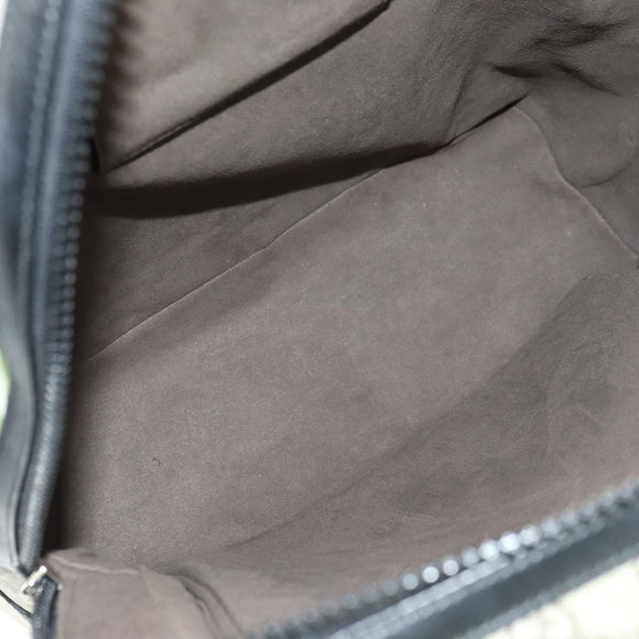 GUCCI GG Supreme Backpack PVC Beige Silver 406370 Auth 182971SM