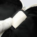 Christian Dior Trotter Canvas Vanity Hand Bag PVC Black Silver Auth 182977A-20