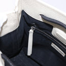 BALENCIAGA Shopping Tote Bag XXS Bag Leather 2way White 528655 Auth 182979-22