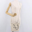 BALENCIAGA Shopping Tote Bag XXS Bag Leather 2way White 528655 Auth 182979-24