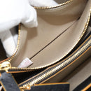 MARNI Schoudertas Leer Zwart Goud Authentiek 182981A-22