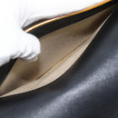MARNI Schoudertas Leer Zwart Goud Authentiek 182981A-28