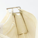 GUCCI Shoulder Bag Patent leather White Silver Auth 182984-18