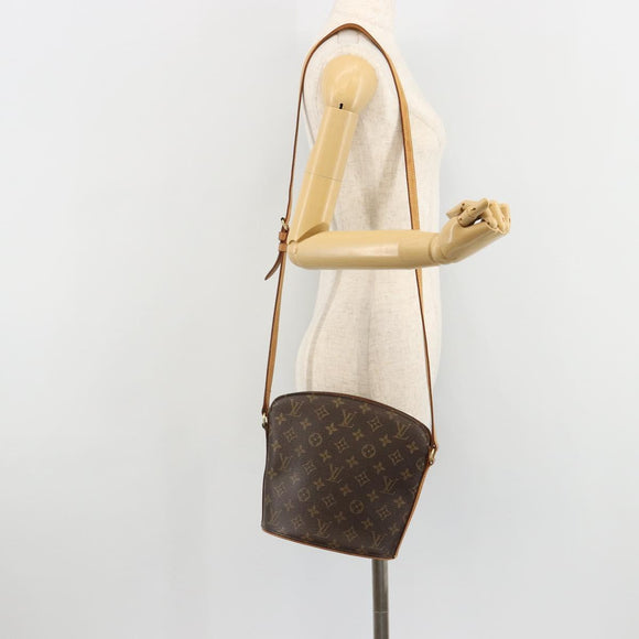 LOUIS VUITTON Monogram Drouot Shoulder Shoulder Bag M51290 LV Auth 182986