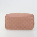 GUCCI GG Canvas Shoulder Bag Pink Silver 001 3386 Auth 182987-10