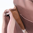 Burberrys Nova Check Shoulder Bag Canvas Brown Gold Auth 182989-18