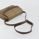 Burberrys Nova Check Shoulder Bag Canvas Brown Gold Auth 182989-7