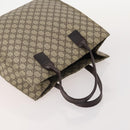 GUCCI GG Supreme Canvas Shoulder Bag PVC Leather 2 Set Beige Auth 182991-5
