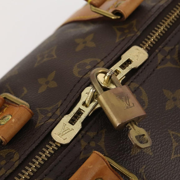 LOUIS VUITTON Monogram Keepall 45 Boston Bag M41428 LV Auth 182994A