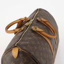 LOUIS VUITTON Monogram Keepall 45 Boston Bag M41428 LV Auth 182994A-6