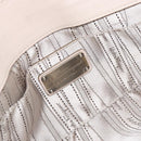 Salvatore Ferragamo Vala Chain Umhängetasche Lackleder Ivory Auth 182995A-14